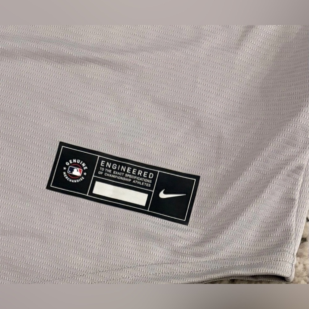 Nike Authentic Boston Red Sox Roman Anthony #19 MLB Gray Jersey Men’s Size: M - Picture 6 of 8